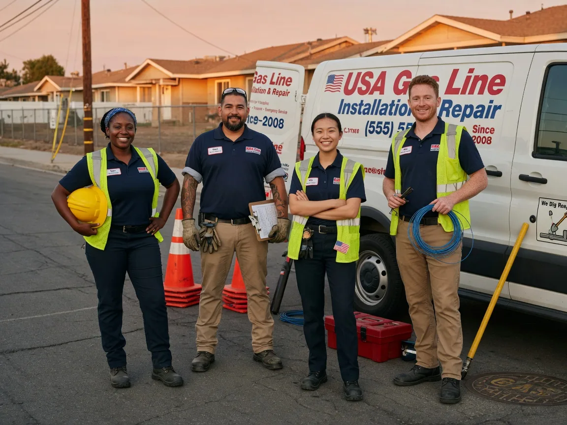 Gas Line Installation company in Salem, NM